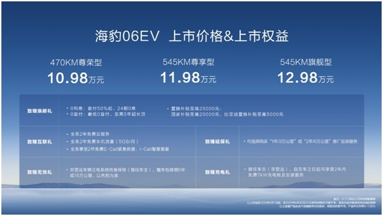 售价10.98万至12.98万元，比亚迪全新家用轿跑海豹06EV北京上市