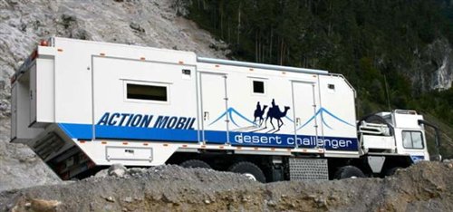 豪华极限 德国MAN-TGA6x6越野房车欣赏(图)